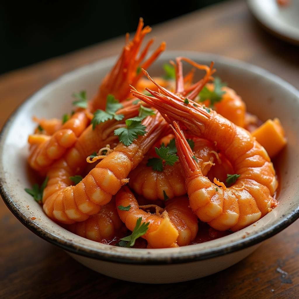 Shrimp or Gambas Olive Oil