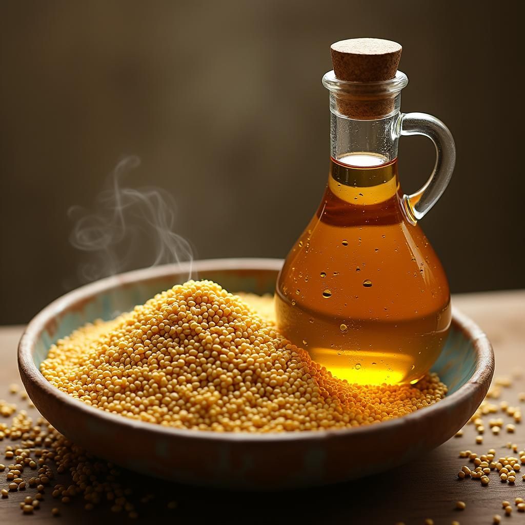 Ancient Sesame Oil Use
